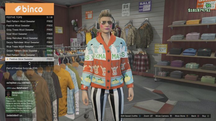 GTA 5'e yılbaşı güncellemesi 1