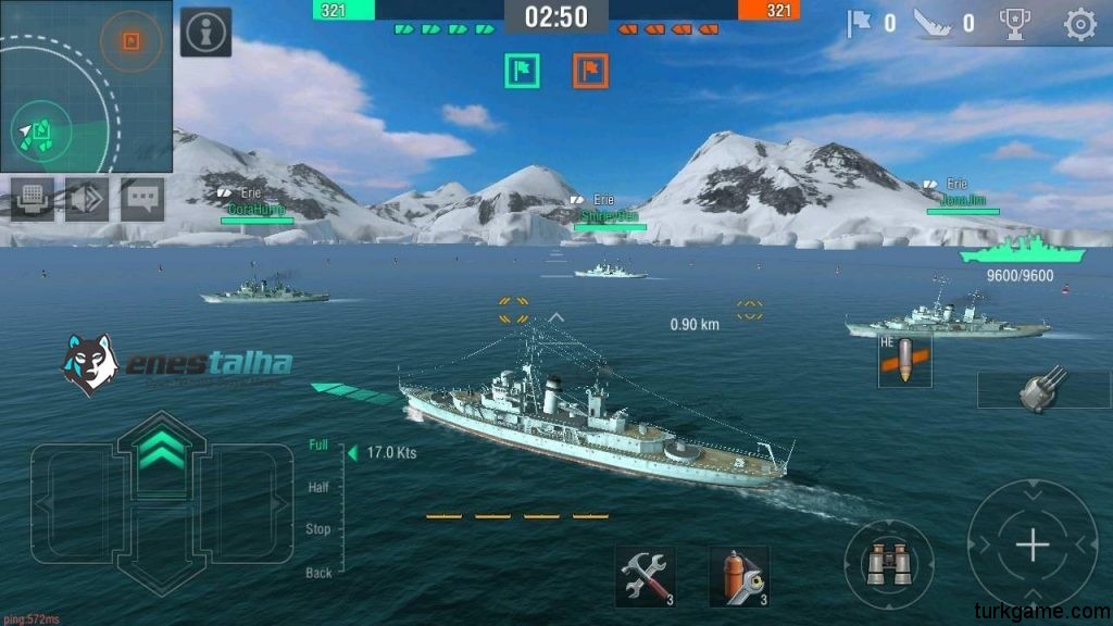 World of Warships Blitz Oyunu Mobil Cihazlar İçin Çıktı